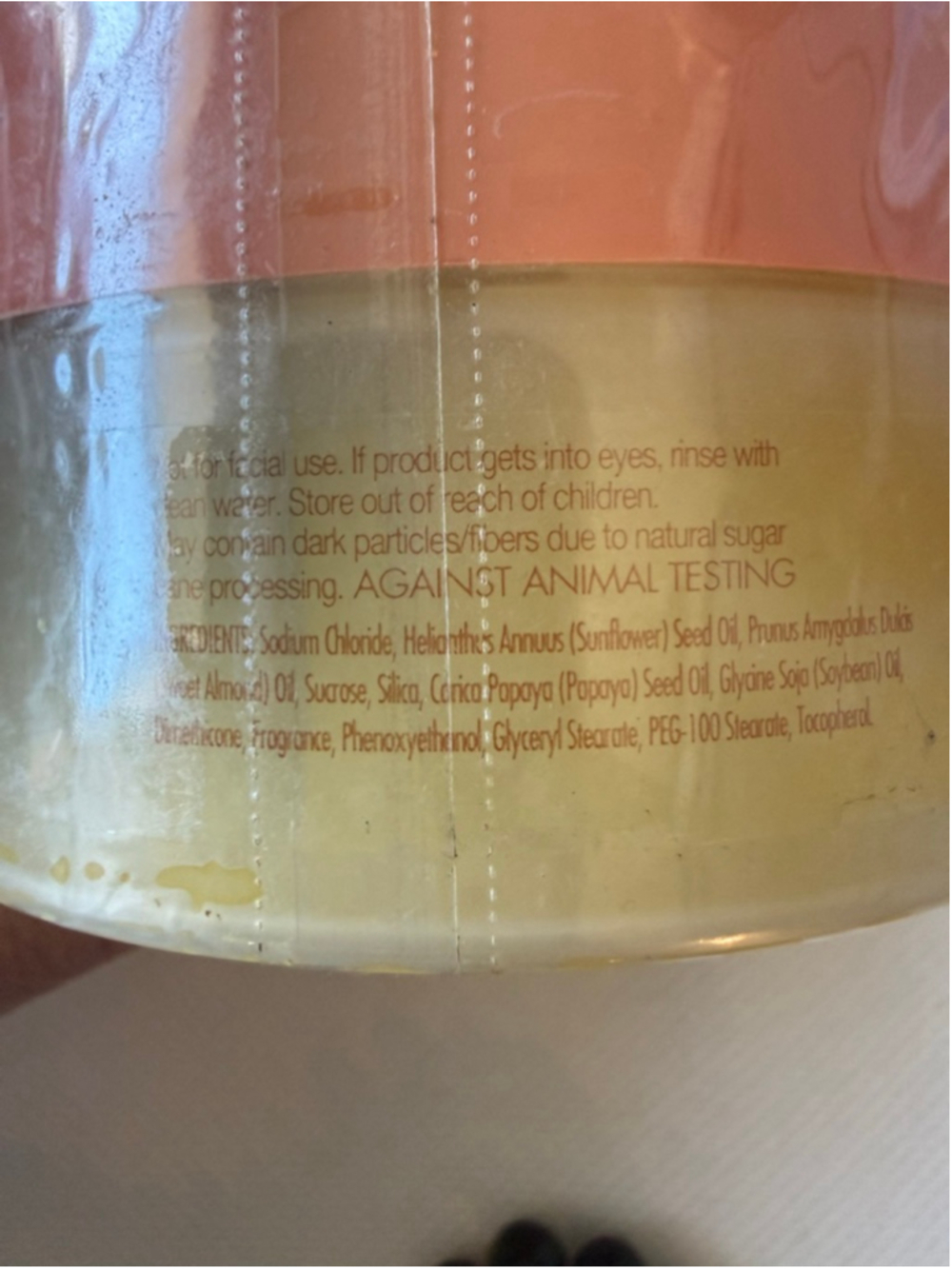 NWT THE BODY SHOP PAPAYA SCRUB 200 ML, 8.3 OZ, ORIGINAL FORMULA, RARE Sealed - Picture 7 of 7